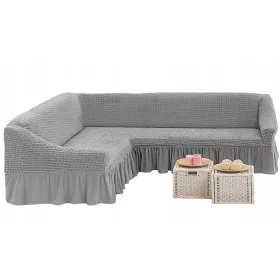 BRL LUX siva navlaka za sofu