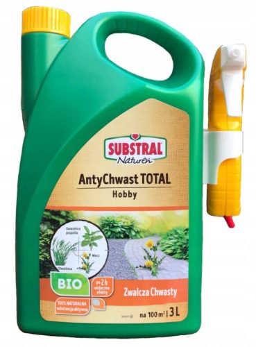 Substral Antychwast Total Hobby Bio - Ekološki Herbicid u Spreju, 3L