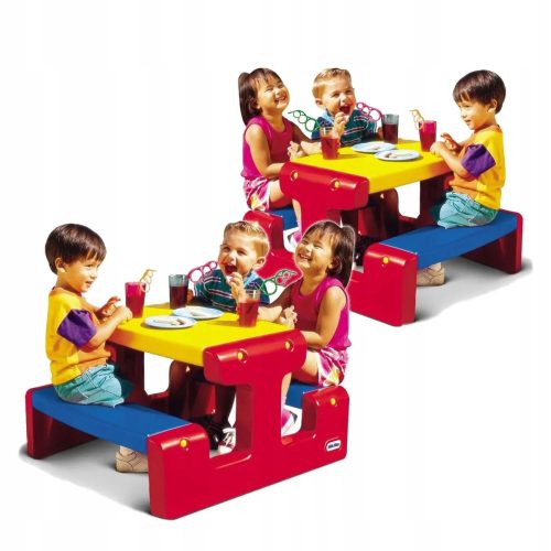 Little Tikes Dječji Stol za Piknik s Klupom za 4 Osobe