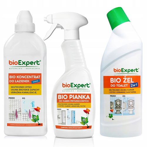 BioExpert Ekološki gel za septičke jame 0,75 l - Set od 3 komada BIO GEL WC PJENA BIO KONCENTRAT