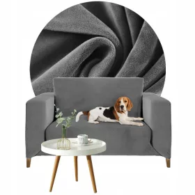  4Navlaka za vjenčanu fotelju, siva