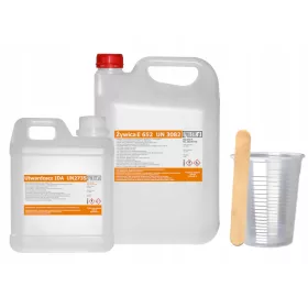 EPOKSIDNA SMOLA, PROZIRNA E652, LJEVAČKA 4.5KG+