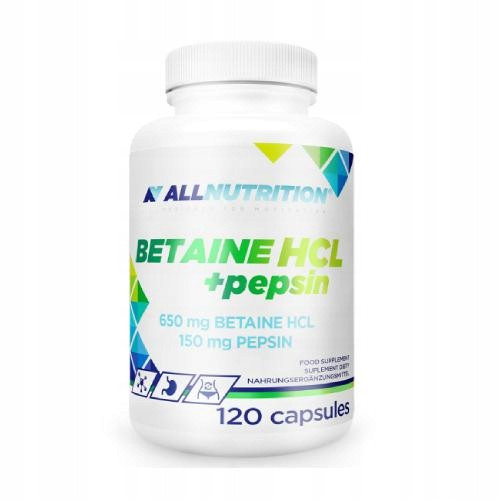 Allnutrition Betain HCl + Pepsin probava 120 kapsula