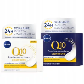   Nivea Q10 Power Ujednačenje i Ujedrivanje SPF15 Dnevna i Noćna Krema za Lice 100 ml
