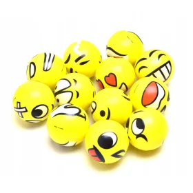 SET ANTI-STRESS EMOJI EMOTIONS BALLS 12