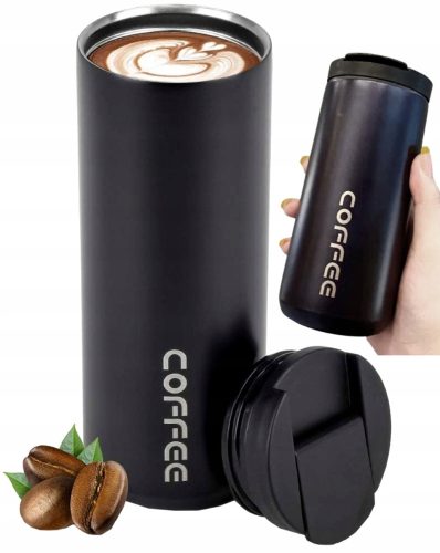 EDIBAZZAR termo šalica 0,4 l crna