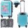  Valise tvrdi kabinski kofer, polikarbonat (polikarbonat), FLAMING, 38 l