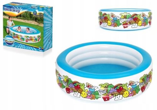 Bestway okrugli bazen na napuhavanje 196 x 196 cm