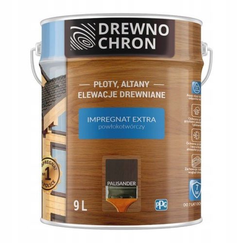  Impregnacija za drvo Drewnochron 364460 Palisander 9 l