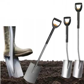  Fiskars metalna lopata 19 x 125 cm