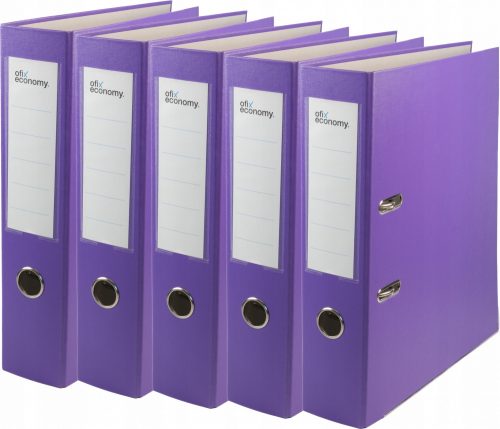 Ofix Economy ljubičasti registrator A4 75 mm
