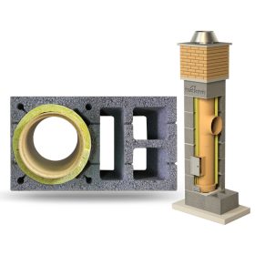 Keramički dimnjački sustav 8 m KW3 Fi 200 BKU