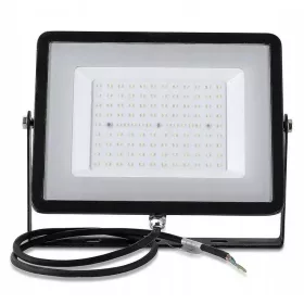   V-TAC Projektor LED 100W SAMSUNG CHIP Czarni VT-100 6400K 8000lm
