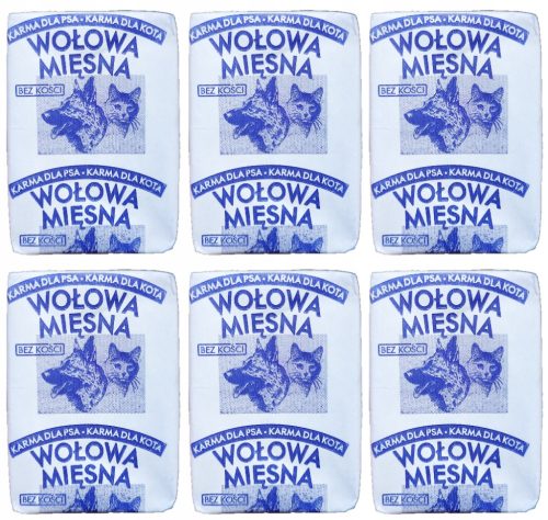  10kg Smrznuto meso, junetina PREMIUM za pse, kocke