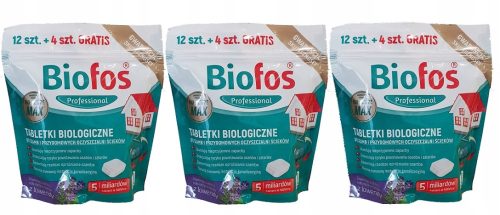Biofos Professional tablete za septičke jame, 48 komada