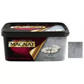   Magnat Style Strukturna Akrilna Zidna Boja 4.5kg Siva i Srebrna Mat