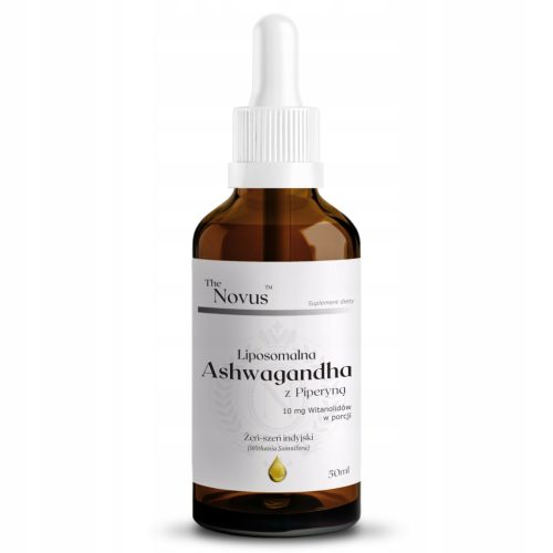 Ashwagandha Liposomalna s Piperynom - Najviša doza witanolida dopuštena u Poljskoj