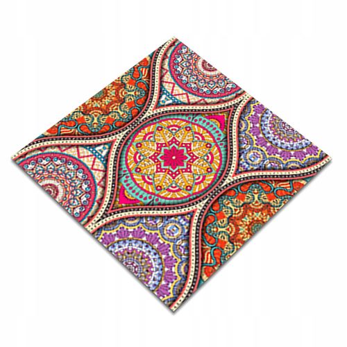 Bluedecor vinilna pločica Mandala 30 x 30 cm - Set od 9 komada