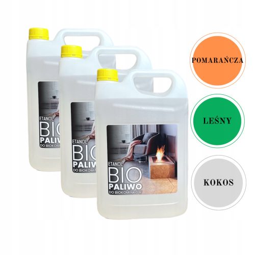Biogorivo za kamin bioetanol mješavina mirisa 15L