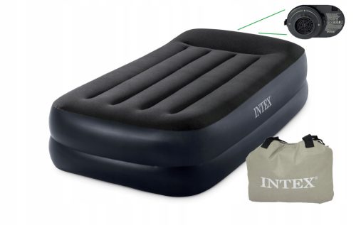 Madrac za spavanje s pumpom Pillow Rest Raised Twin 99 x 191 x 42 cm - 64122 Intex