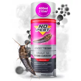  No-Pest 4Insect Bomb granata srebrne ribice 400 ml