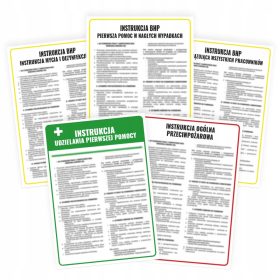 Zaštitna Ploča Protupožarnih Uputa sa Setom Prve Pomoći