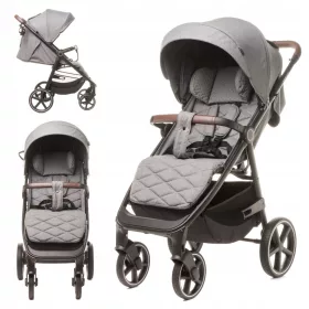 4Baby luksuzna kolica Stinger Pro Melange Grey