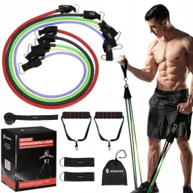 Springos Gumi Ekspander Set za Vježbanje Fitness Trening