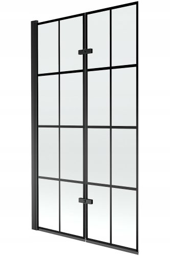 Mexen dvodijelni paravan za kadu 100 x 150 cm