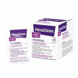 HexaClean maramice za posebnu higijenu očnih kapaka, 20 komada