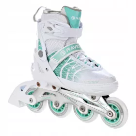  RAVEN Crystal White/Mint podesive klizaljke 38-42