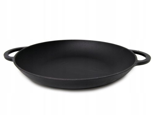  LIJEVANA TAVA ZA PRŽENJE 40CM GRIL LOGORSKA VATRA SA RUČKAMA