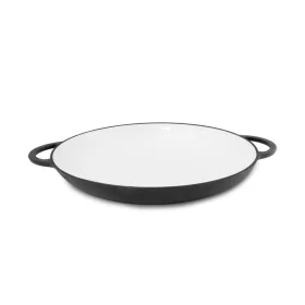  EMAJLIRANA TAVA ZA PRŽENJE GRIL 38CM SA RUČKAMA