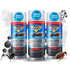 Dimna bomba protiv štetočina No-Pest 400ml x3