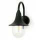 Milano Vrtna Zidna Svjetiljka Kwazar Luminaire Crna E27 100W