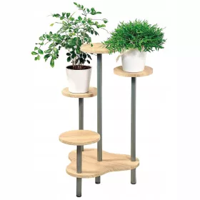 Stalak za cvijeće od drveta visine 72,5 cm