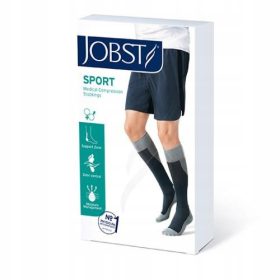   Medicinske kompresijske čarape JOBST SPORT CCL2 roza/sive veličine L