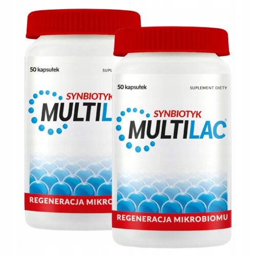 MULTILAC Kapsule - Sinbiotik za obnovu mikrobioma s prebiotikom