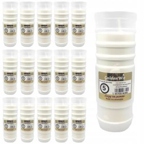  Parafinski umetak za svijeće Golden Wit, 18 cm