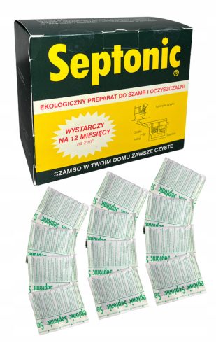 SEPTONIC 213g Ekološki Preparat za Septičke Jame - Godišnje Vrećice za Čišćenje