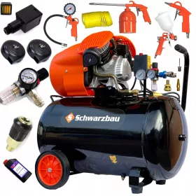  Uljni kompresor Schwarzbau zbv 100 l 10 bar