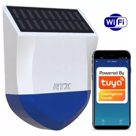 Syrena Zvjezdana Alarmna Sirena Solarna Baterija WiFi TUYA