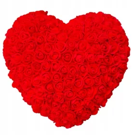 SRCE S CRVENIM RUŽAMA, VELIKI POKLON ZA VALENTINOVO