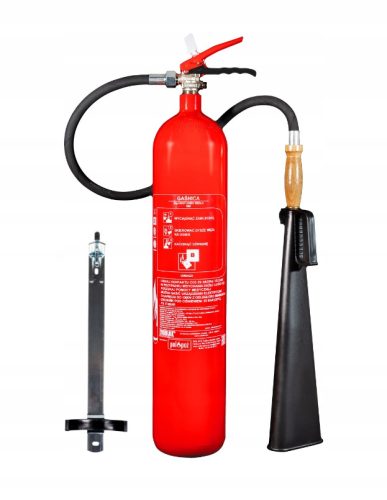 Aparat za gašenje požara na snijegu 5 kg CO2 Mobiak GS5x + vješalica