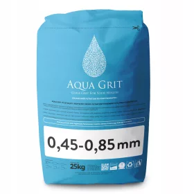   Sredstvo za filtriranje Aqua Grit filtera za bazene 0,45 – 0,85 mm 25 kg