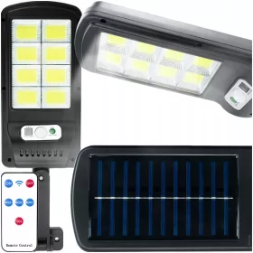 Snažna solarna vanjska lampa LED s pilotom Decorya 32W