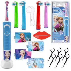    Oral-B Vitality 100 Kids Frozen električna četkica za zube, plava