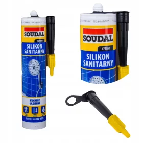 Soudal silikon crni 280 ml