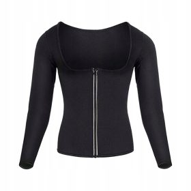   Damska majica za mršavljenje s toplom znojem Body Shaper Sauna odijelo za mršavljenje M