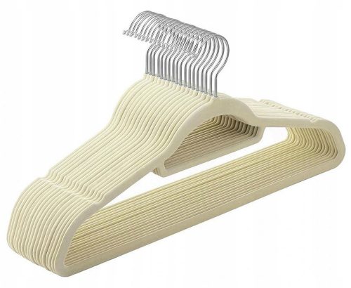 Gockowiak premium vješalica od velura, set od 60 komada